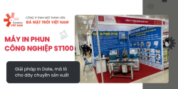 Máy in phun công nghiệp ST100: Giải pháp in date, mã lô cho dây chuyền sản xuất