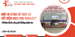 Máy in ST100 có thực sự tiết kiệm mực hơn Videojet? Phân tích chi phí từng bản in