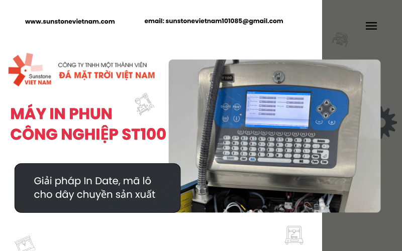 máy in phun công nghiệp ST100
