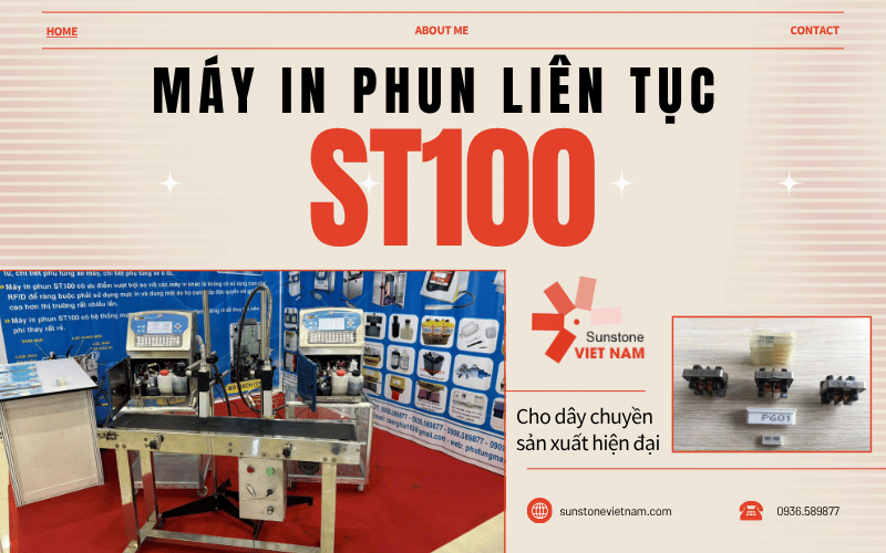 máy in phun liên tục ST100