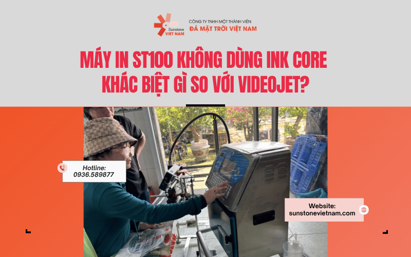 Máy in ST100 không Ink Core