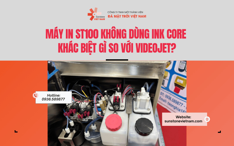 Máy in ST100 không Ink Core