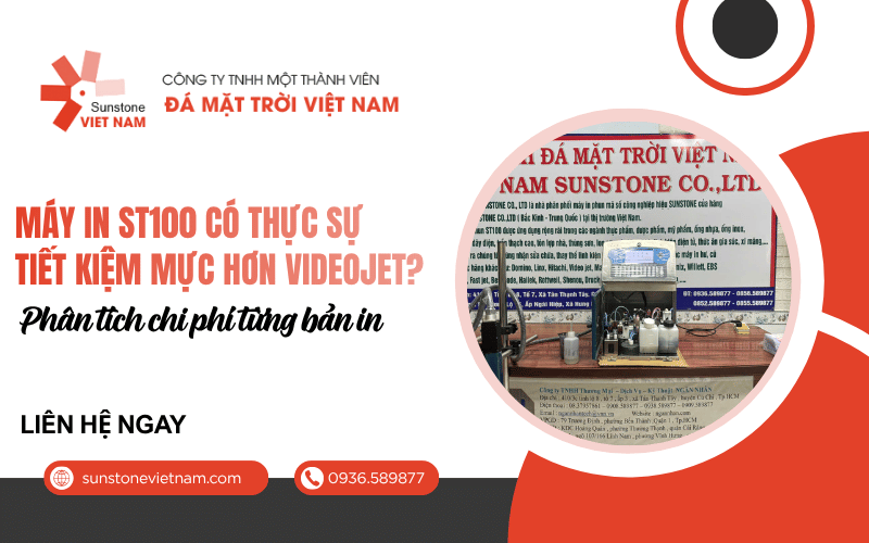 ST100 tiết kiệm mực
